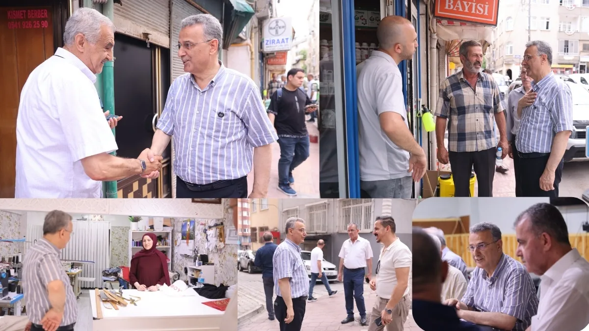 Başkan İhsan Kurnaz esnafın nabzını sahada tuttu! Talepleri tek tek dinledi Başkan İhsan Kurnaz esnafın nabzını sahada tuttu! Talepleri tek tek dinledi