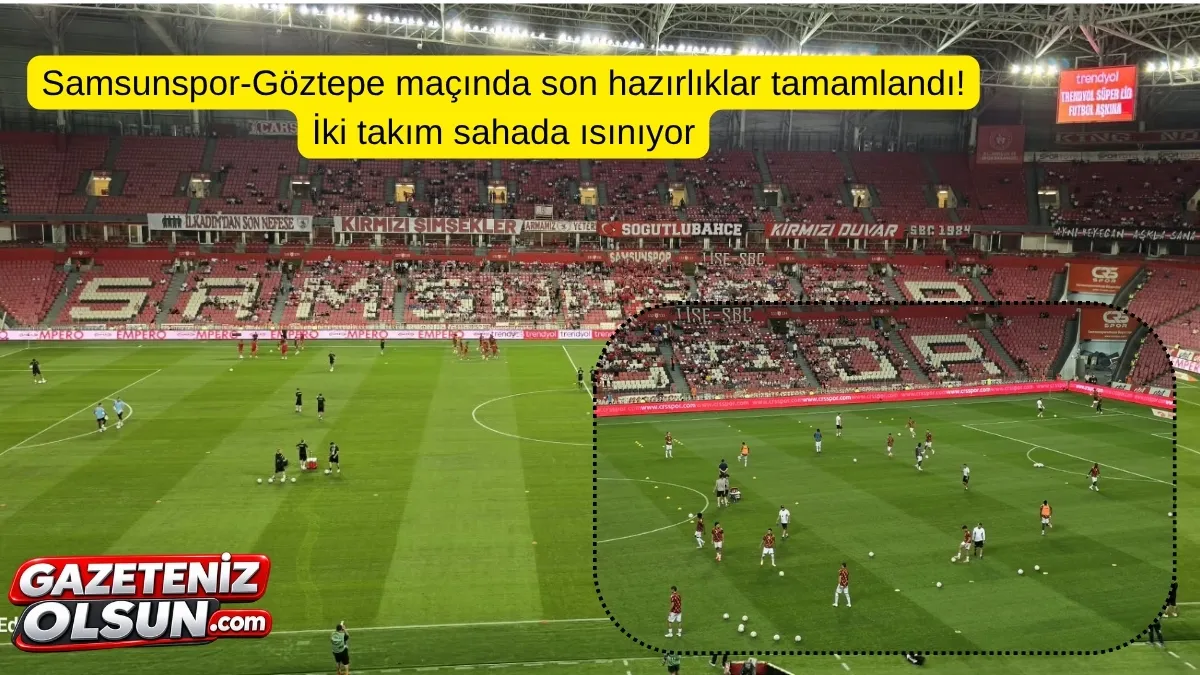 Samsunspor’un Göztepe maçı ilk 11’i belli oldu! Samsunspor’un Göztepe maçı ilk 11’i belli oldu!