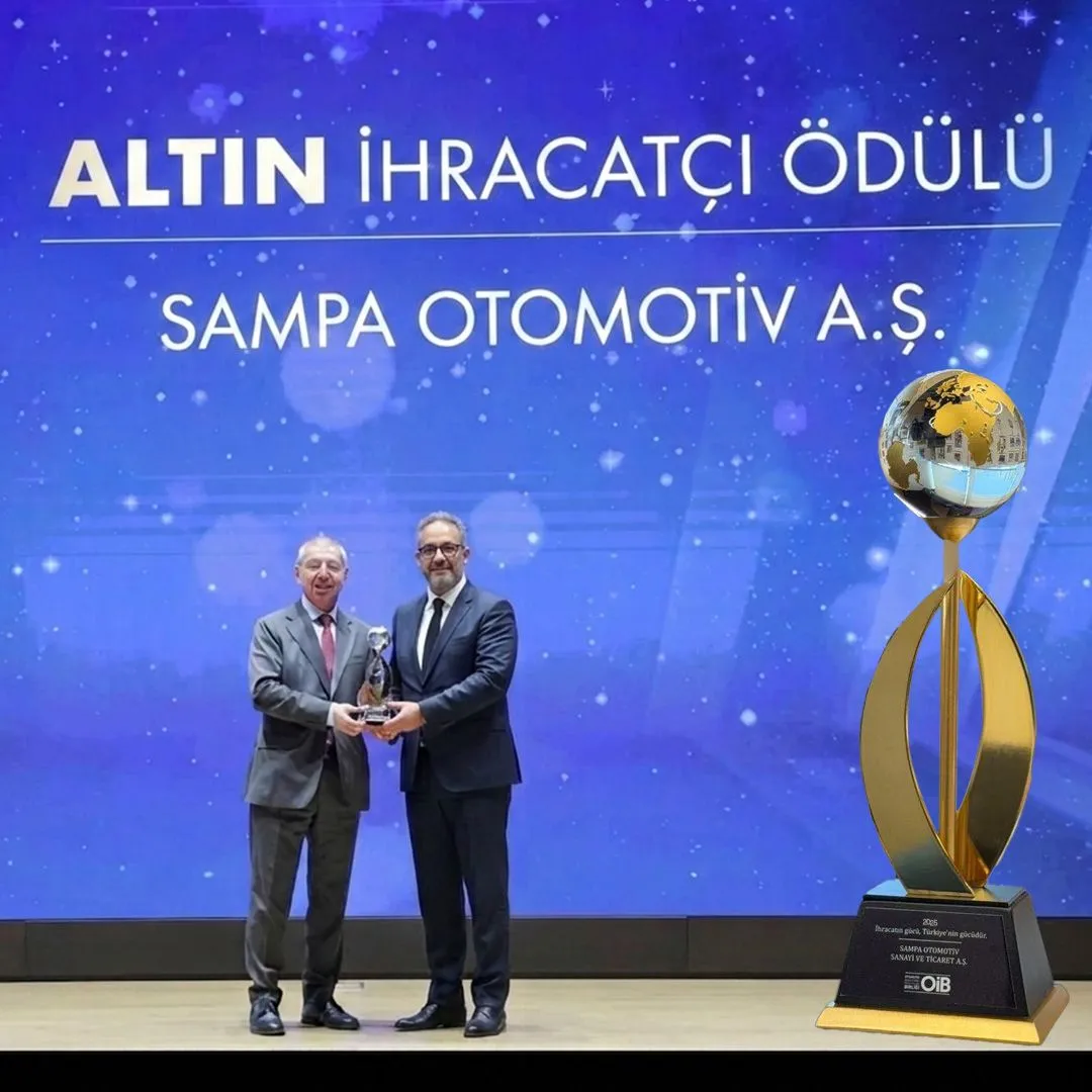 SAMPA Altın İhracat&ccedil;ı &Ouml;d&uuml;l&uuml;ne Layık G&ouml;r&uuml;ld&uuml;