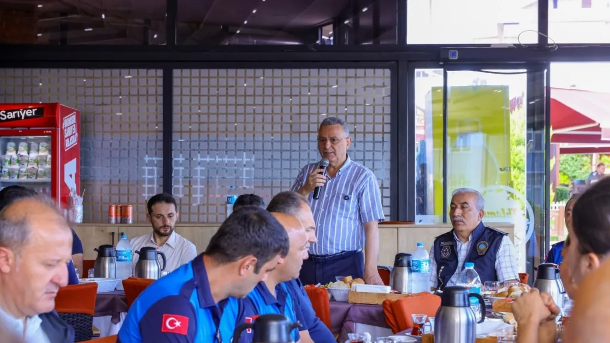 Başkan İhsan Kurnaz Zabıta Haftası&rsquo;nı Kutladı