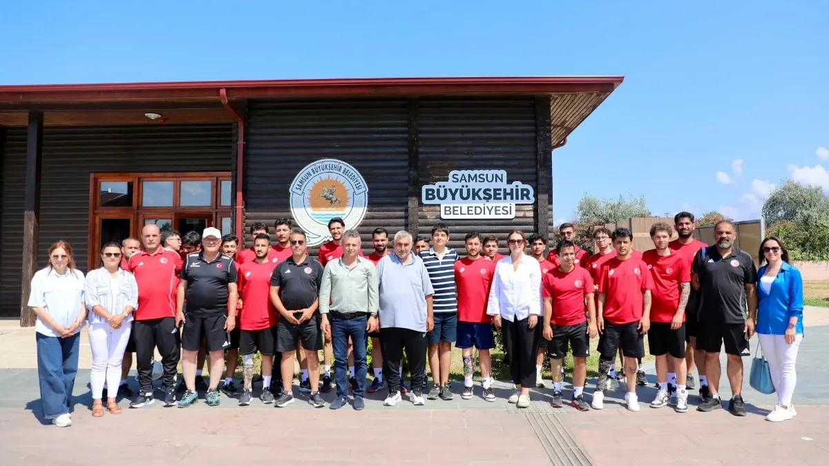 A Milli Ampute Futbol Takımı Samsun Kampında