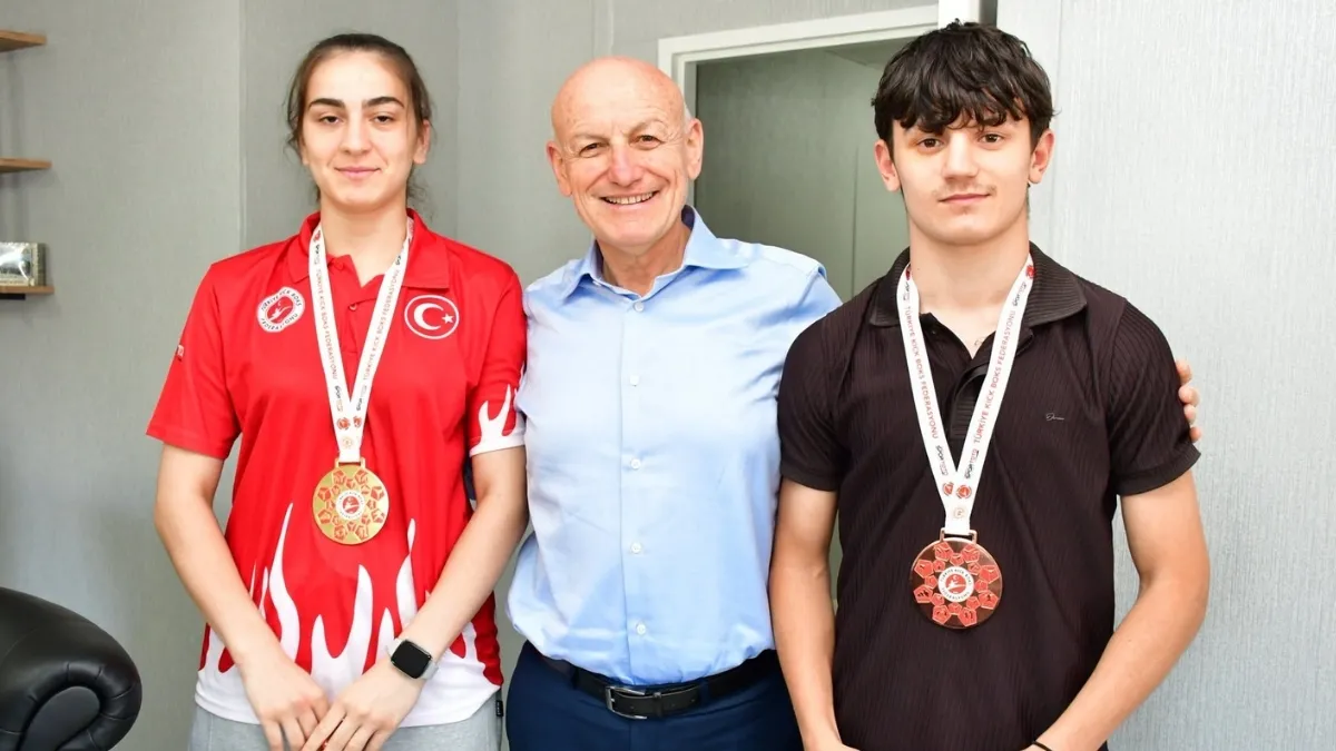 Terme'nin Şampiyonları Başkan Kul'un Konuğu Oldu
