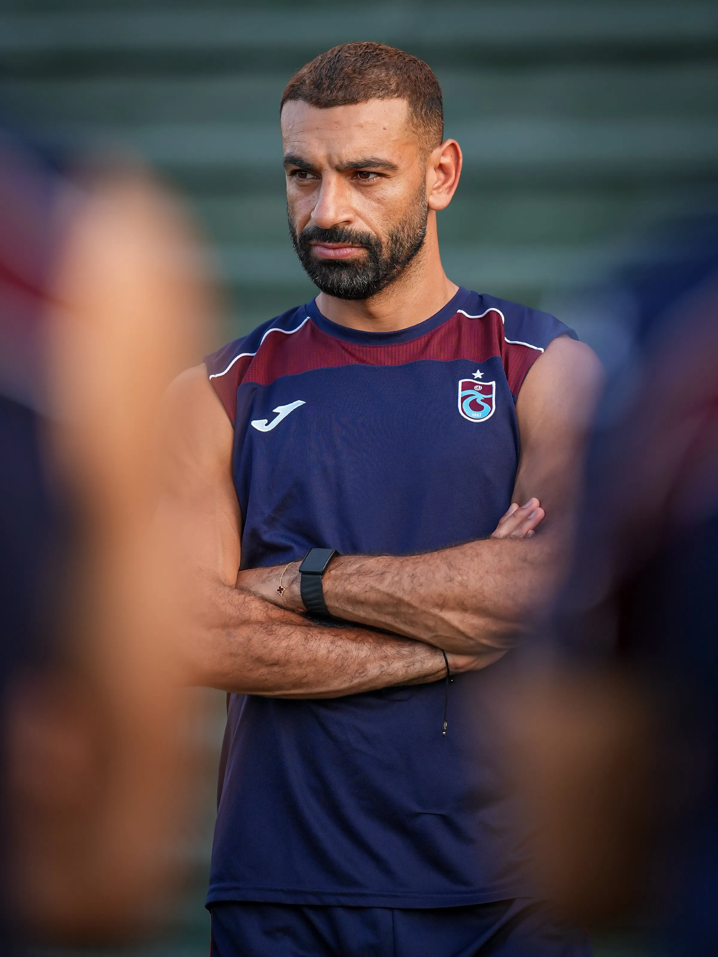 Yeni transfer Mohamed Salah da Kasımpaşa ma&ccedil;ı hazırlıkları kapsamında ger&ccedil;ekleştirilen antrenmanda takımla birlikte &ccedil;alıştı