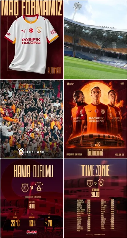 Galatasaray Başakşehir Maçı Canlı Yayın Öncesi Son Durum! Galatasaray Muhtemel 11'ler Galatasaray Başakşehir Maçı Canlı Yayın Öncesi Son Durum! Galatasaray Muhtemel 11'ler