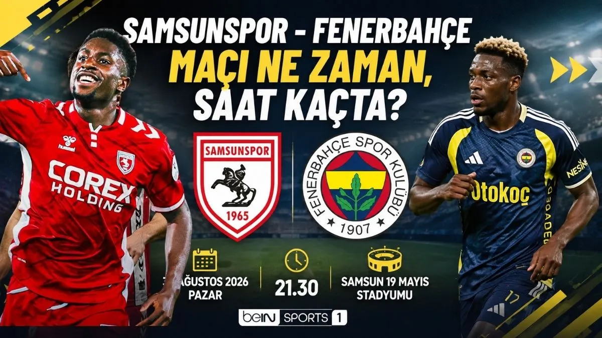 Fenerbahçe’nin Sıradaki Maçı Belli Oldu! Rakip Samsunspor Fenerbahçe’nin Sıradaki Maçı Belli Oldu! Rakip Samsunspor