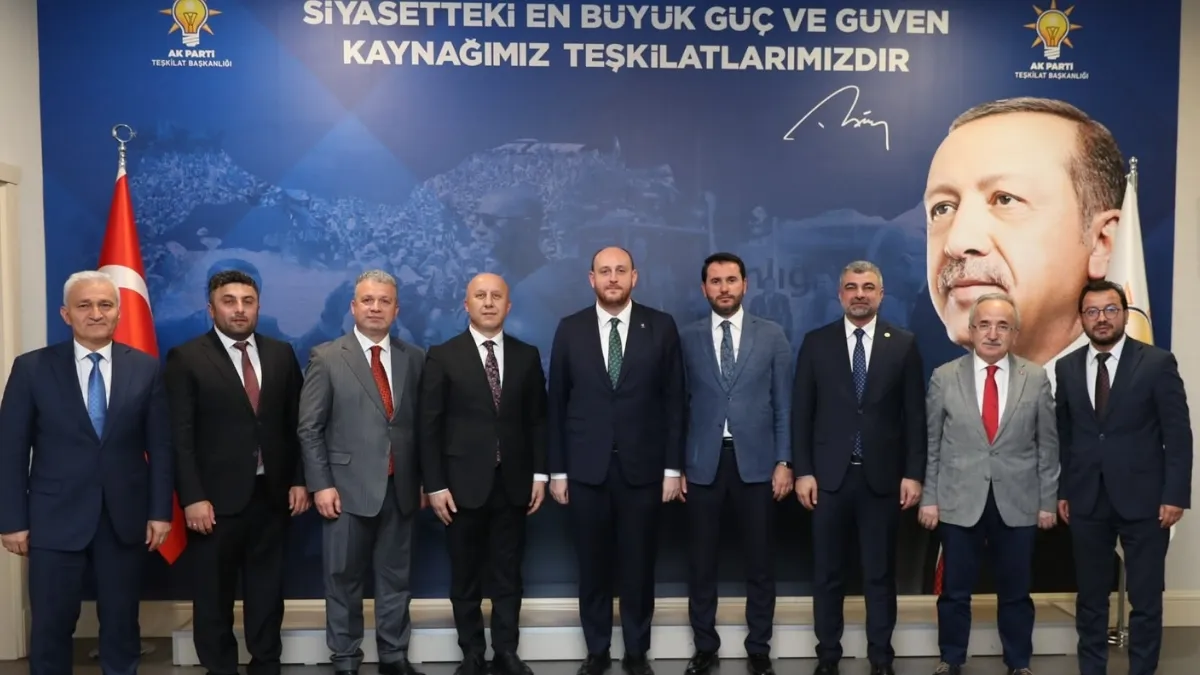 M&uuml;min Osman Ertan AK Parti Terme İl&ccedil;e başkanı oldu