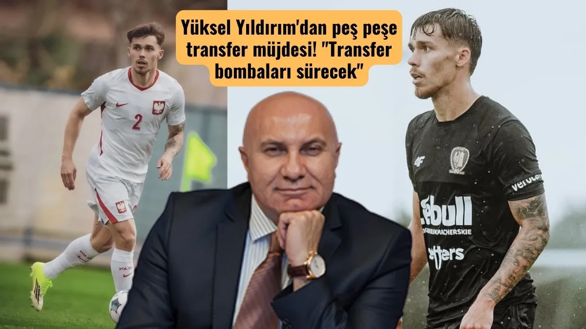 Drapinski Samsunspor'da! Yüksel Yıldırım'dan transfer müjdesi Drapinski Samsunspor'da! Yüksel Yıldırım'dan transfer müjdesi