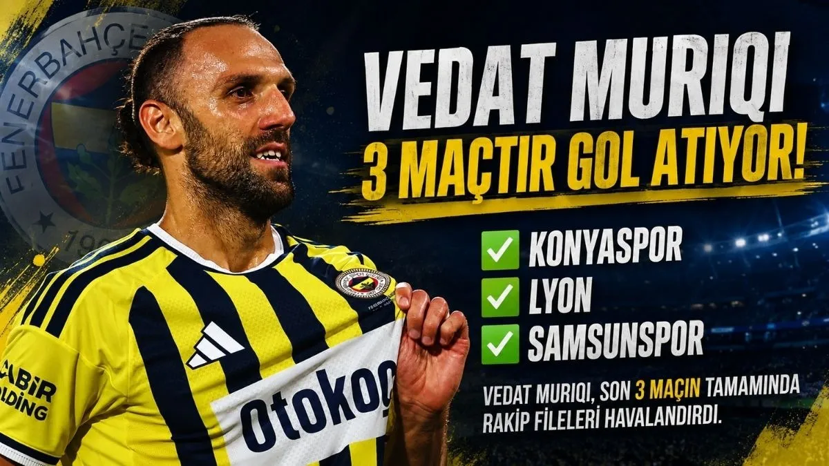 Vedat Muriqi&rsquo;den 3 Ma&ccedil;ta 3 Gol! Samsunspor&rsquo;u da Boş Ge&ccedil;medi
