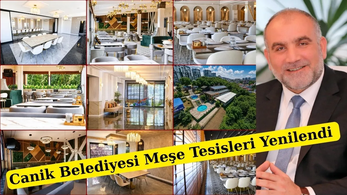 Canik Belediyesi Meşe Tesisleri yeni konseptiyle hizmete giriyor
