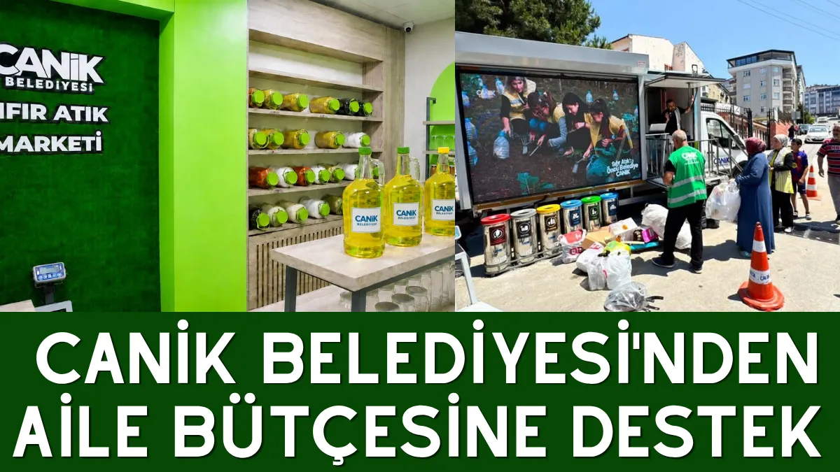 Canik Belediyesi'nden Aile Bütçesine Destek