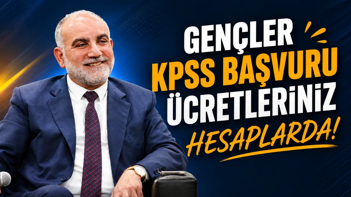 Gençler KPSS Başvuru Ücretleriniz Hesaplarda!