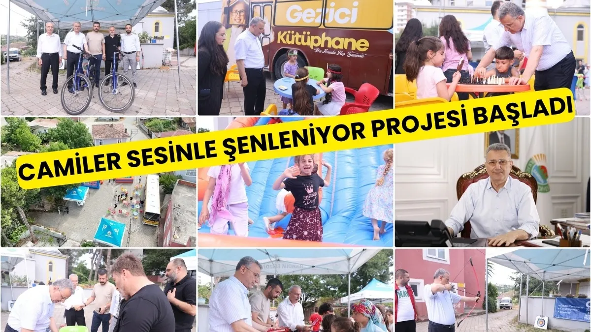 İlkadım Belediyesi 'Camiler Sesinle Şenleniyor' programı başladı