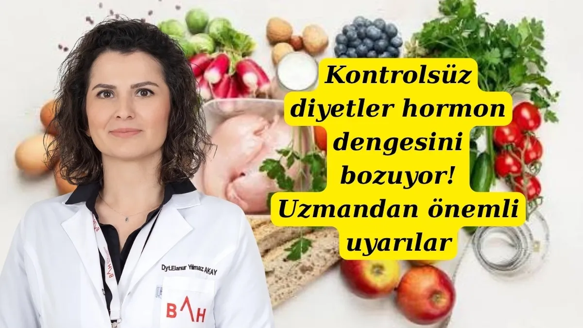 Kontrolsüz diyetler hormon dengesini bozuyor! Sağlıklı kilo vermek için bu hatalardan kaçının