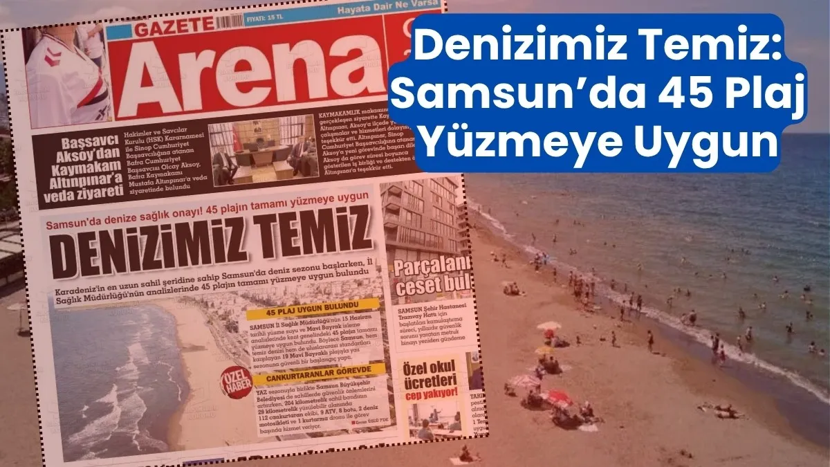 Samsun'da deniz temiz mi? Samsun'da denize girilir mi?