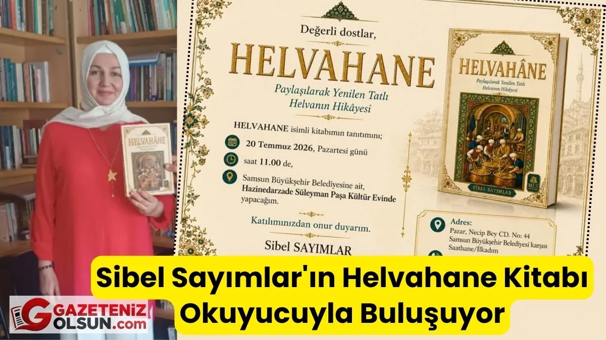 Sibel Sayımlar'ın Helvahane Kitabı Okuyucuyla Buluşuyor