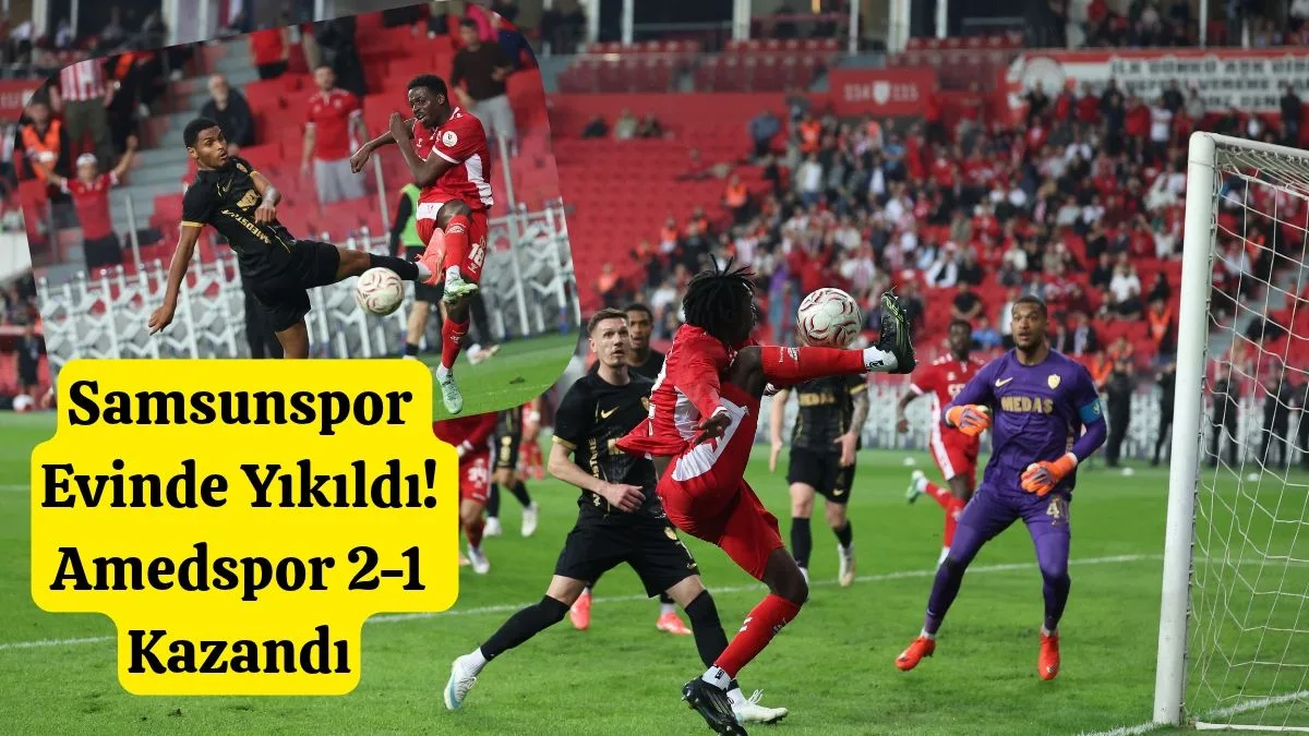 Samsunspor'da kan kaybı sürüyor, Amedspor'a da yenildik!
