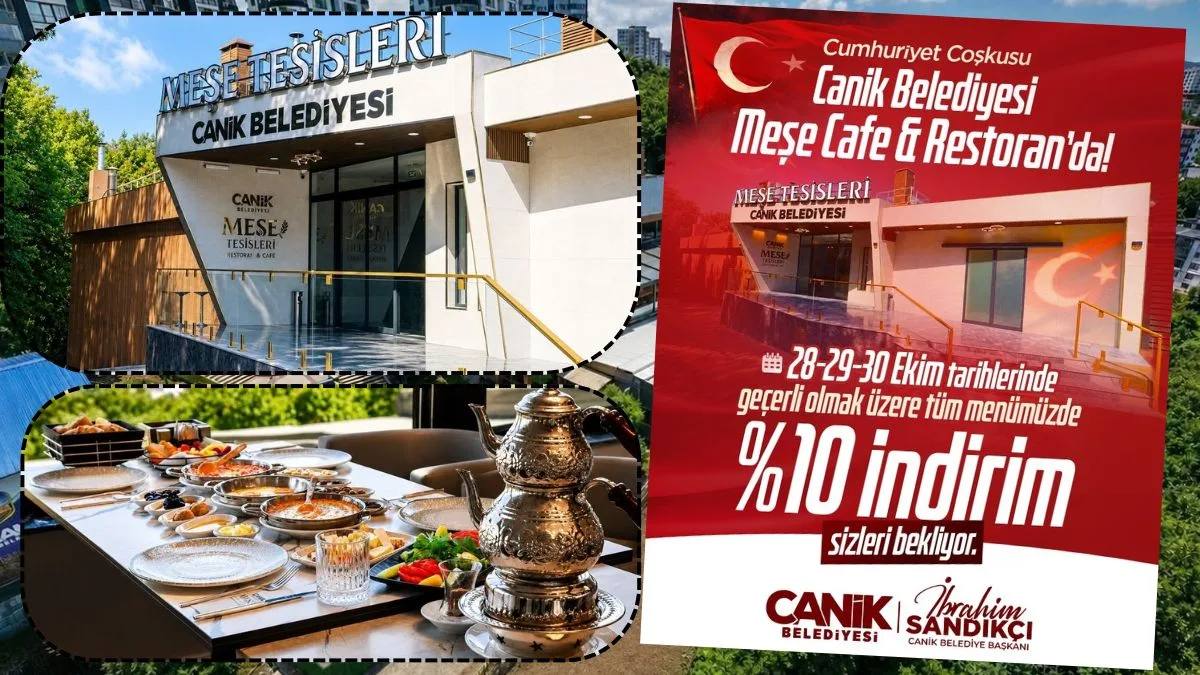 Bayram Coşkusu Canik Belediyesi Meşe Tesisleri'nde Yüzde 10 İndirim